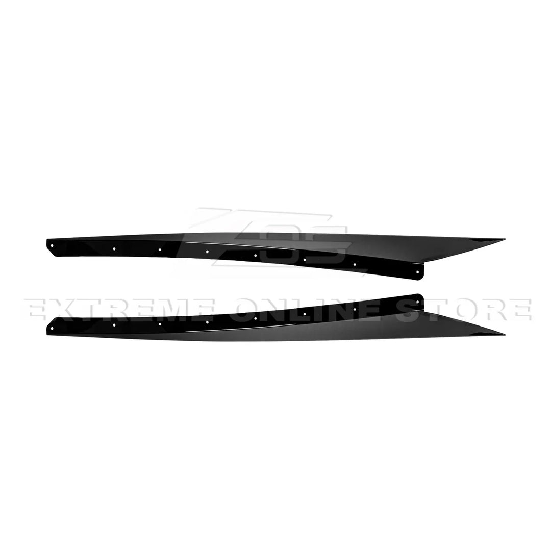 C8 Corvette Z51 Carbon Flash Side Skirts - 2020-2025