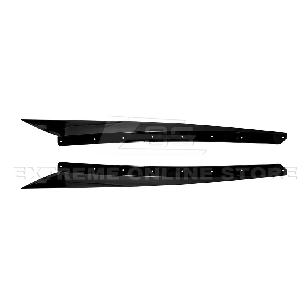 C8 Corvette Z51 Carbon Flash Side Skirts - 2020-2025
