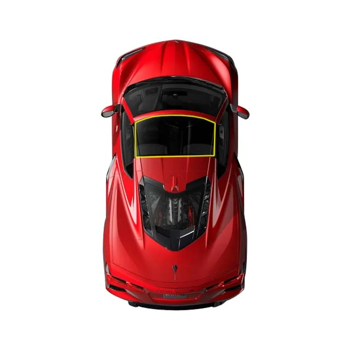 2020-2027 Corvette C8 Roof Panel Solar Shade - Dark Smoked - Coupe - Stingray, Z51, Z06