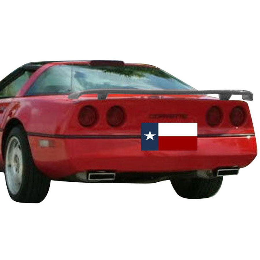 1984-1990 Corvette C4 2-Post Wing Spoiler - Unpainted