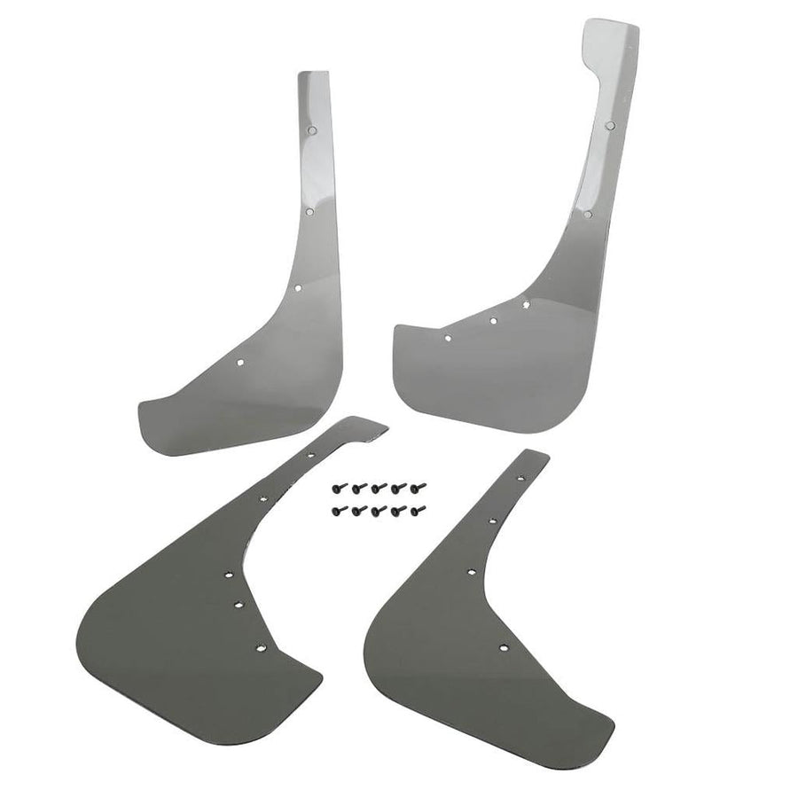 1990-1995 Corvette C4 ZR1 Splash Guard Set - Smoke Tint Lexan - Front & Rear