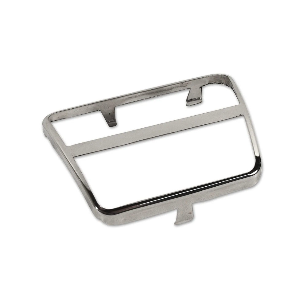 C3 1968-1979 Corvette Pedal Pad Trim - Brake Or Clutch - Stainless Steel
