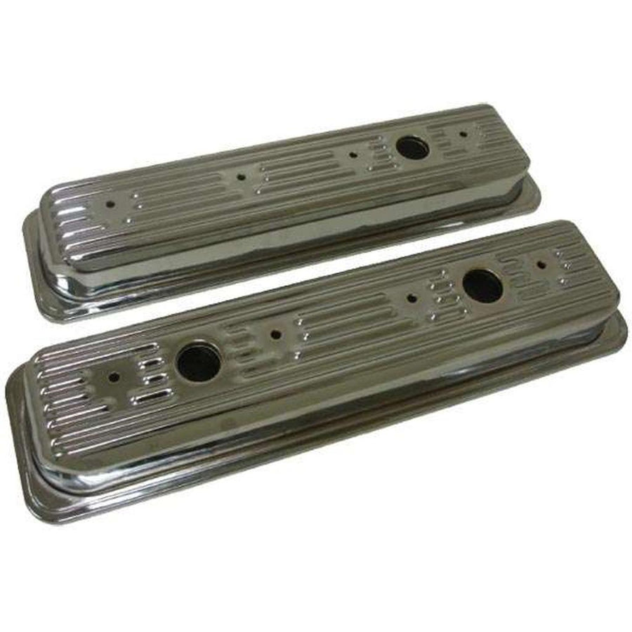 1986-1991 Corvette C4 Chrome Valve Covers - OEM Style