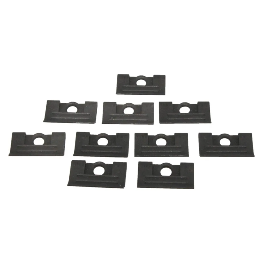 C3 1968-1982 Corvette Windshield Reveal Molding Clip Set with Screws - 13Pc Kit