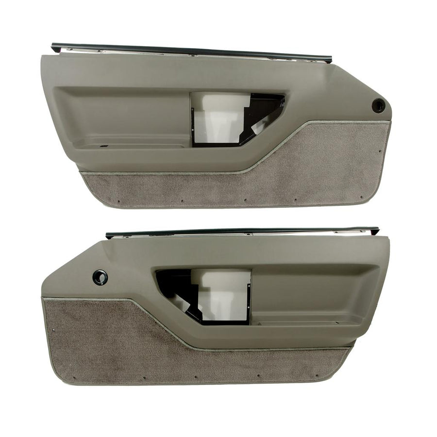 1988-1989 Corvette C4 Standard Door Panels - Gray