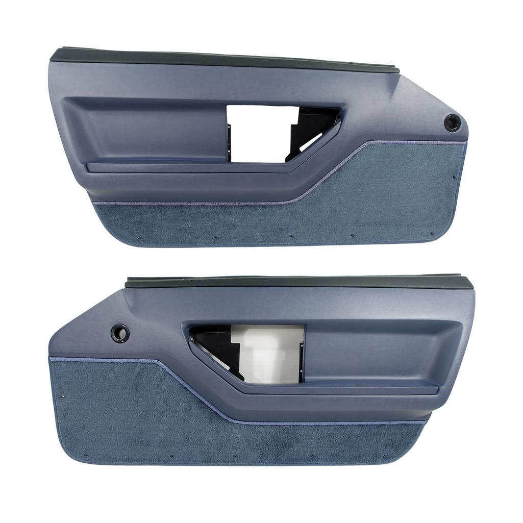 1984-1985 Corvette C4 Deluxe Door Panels - Coupe Blue