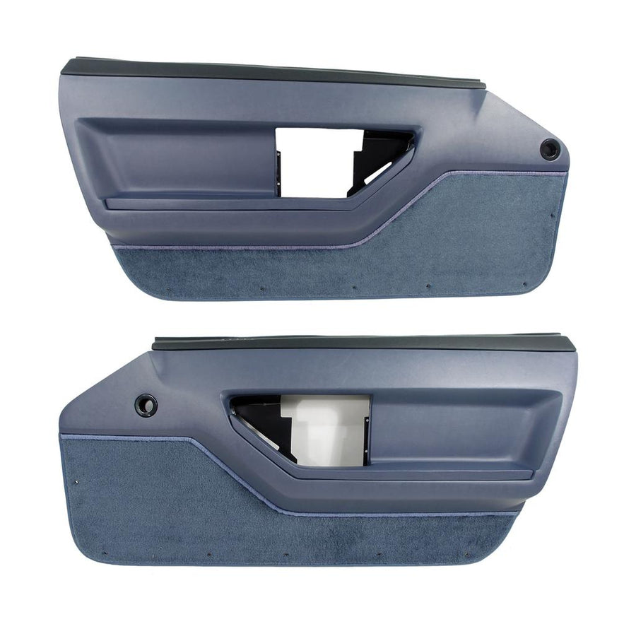 1984-1985 Corvette C4 Deluxe Door Panels - Coupe Blue