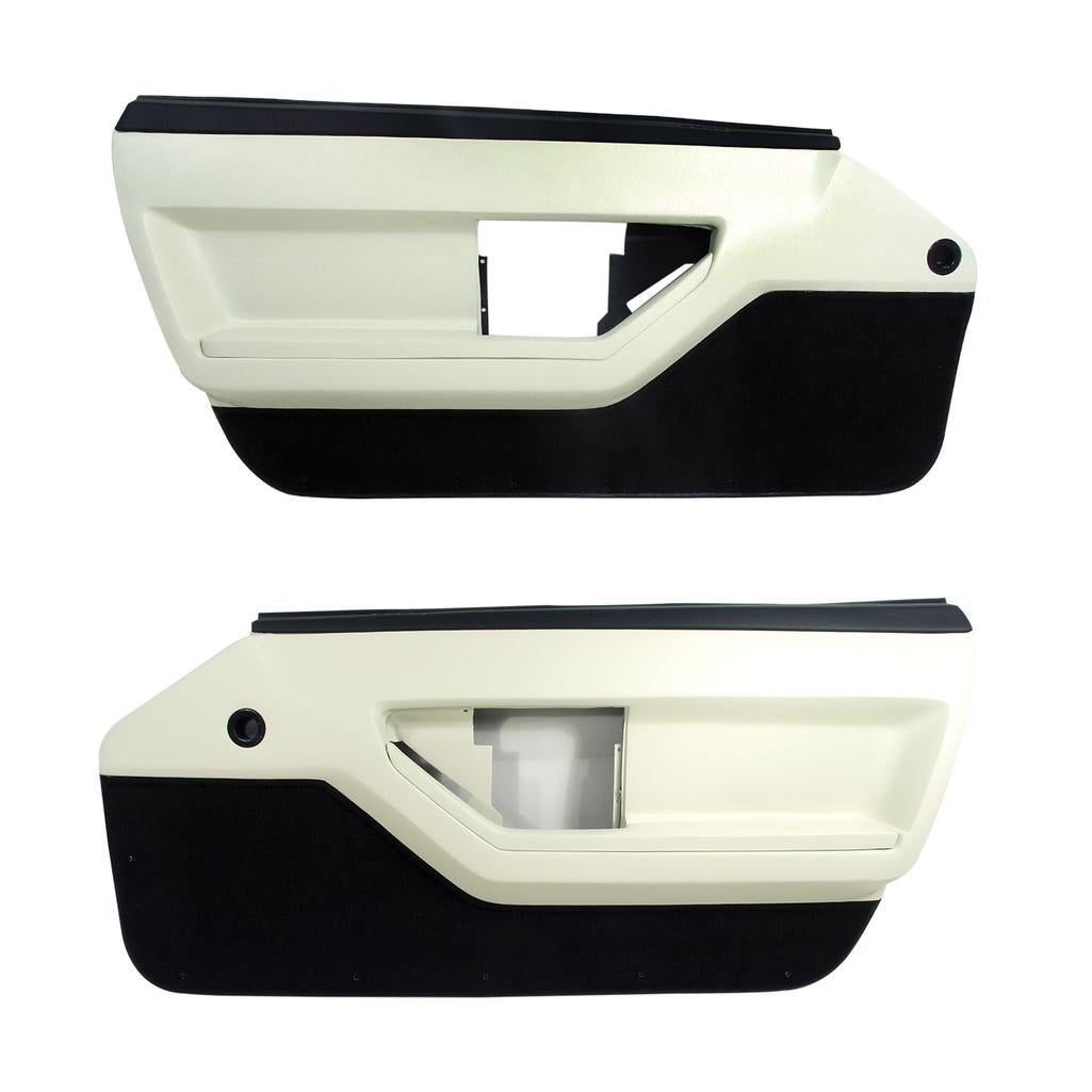 1988 Corvette C4 Deluxe Door Panels - Coupe Anniversary - Anniversary White