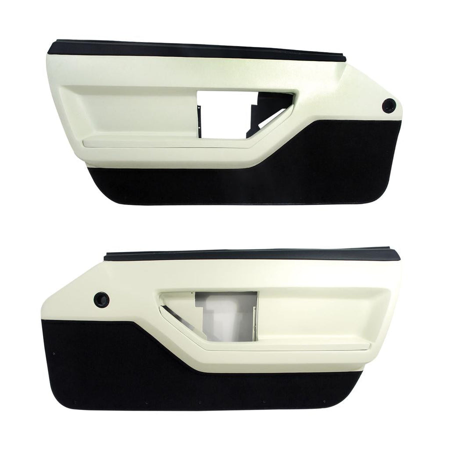 1988 Corvette C4 Deluxe Door Panels - Coupe Anniversary - Anniversary White