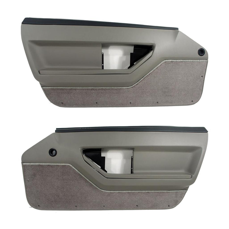 1988-1989 Corvette C4 Deluxe Door Panels - Coupe Gray