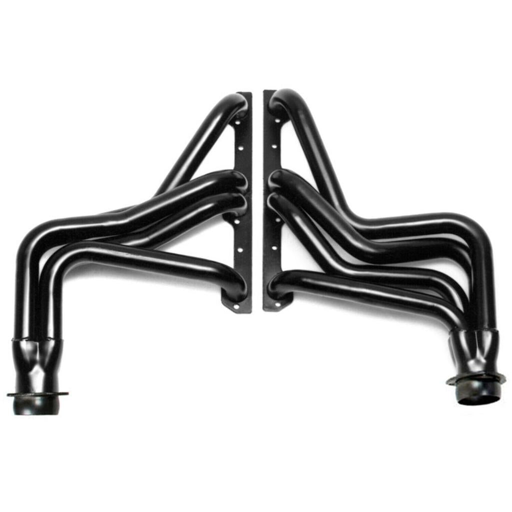 1984-1991 Corvette C4 Standard Duty Painted Headers - Black
