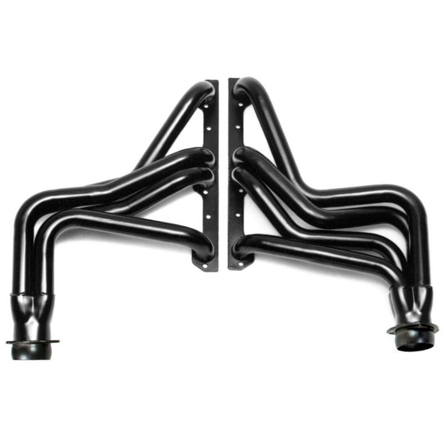 1984-1991 Corvette C4 Standard Duty Painted Headers - Black