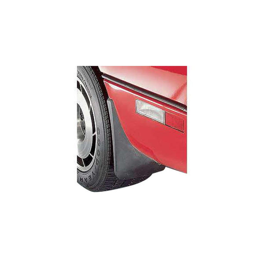 1984-1990 Corvette C4 Molded Splash Guards - Front & Rear Sets