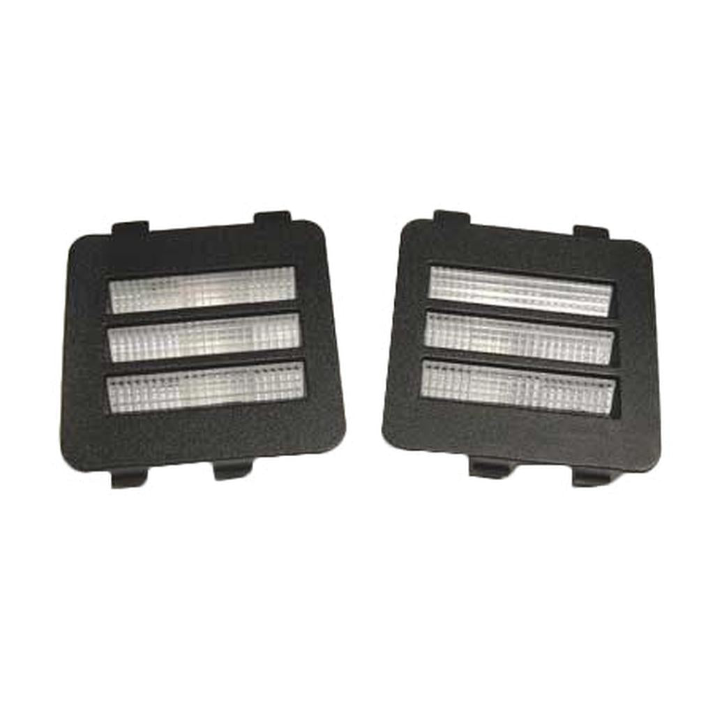 1984-1996 Corvette C4 Interior Courtesy Light Bezel & Lens - Sides
