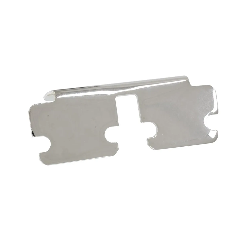 C2 1964-1966 Corvette Seat Belt Buckle Brackets Narrow W/Screws