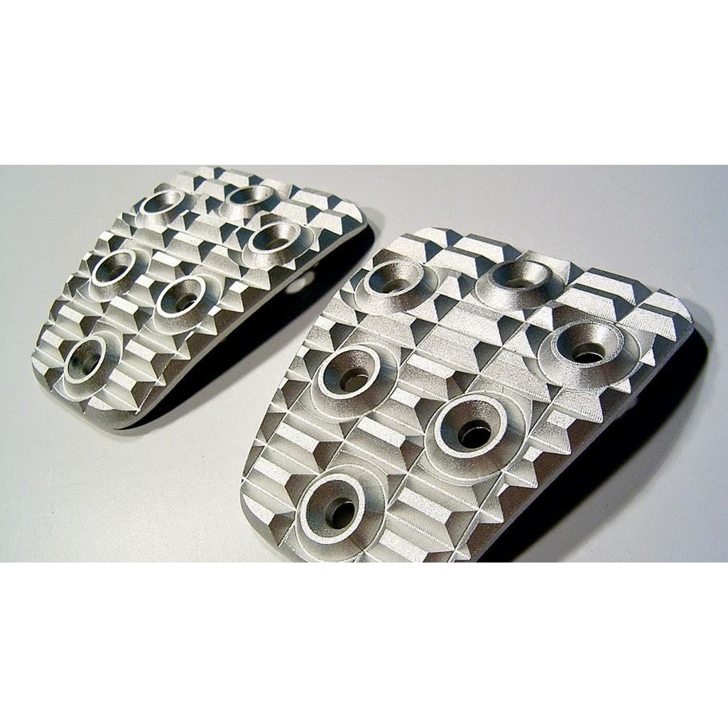 1984-1996 Corvette C4 Billet Racing Pedals - Automatic - Machined - No Anodizing