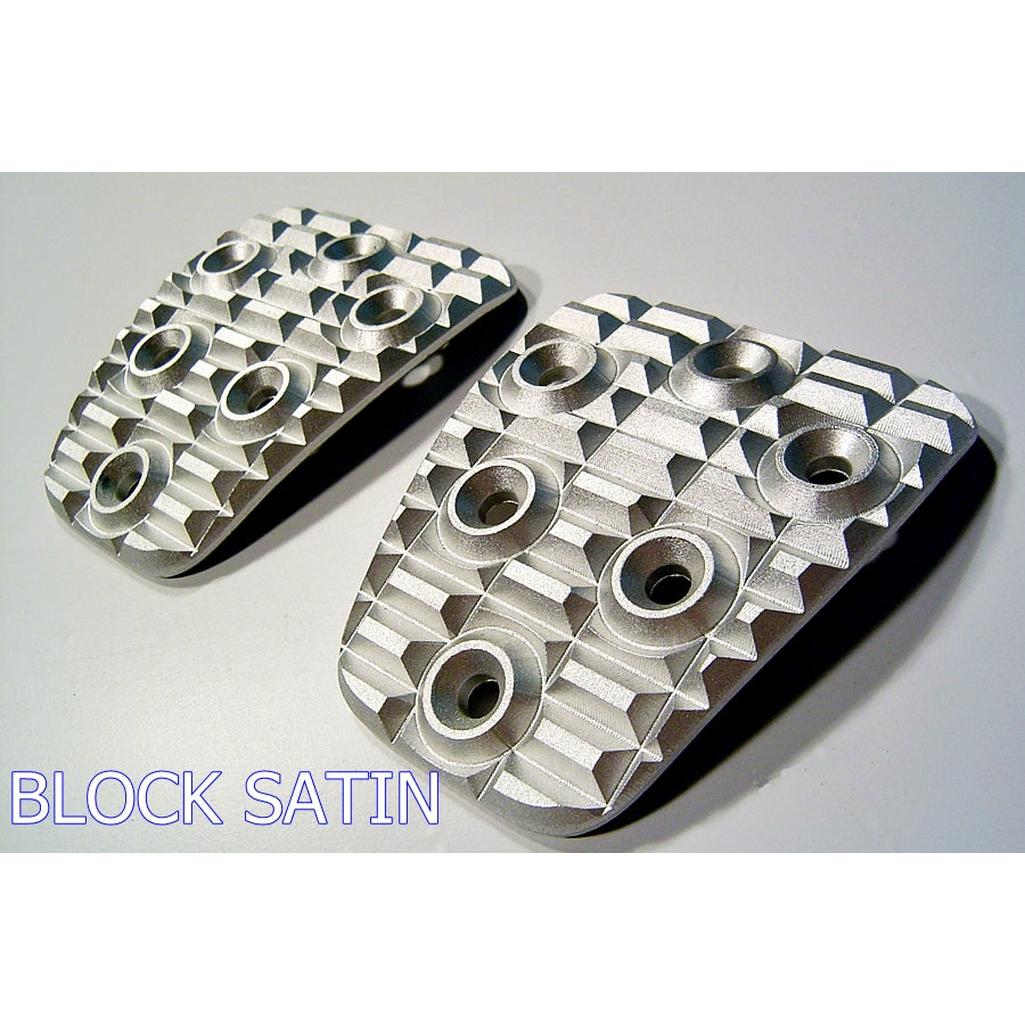 1984-1996 Corvette C4 Billet Racing Pedals - Manual - Satin - No Anodizing