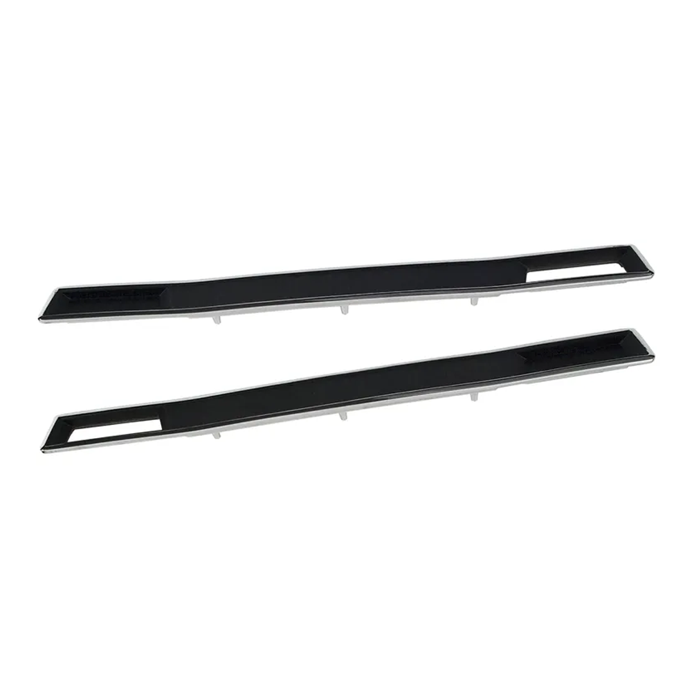 1970-1975 Corvette C3 Seat Back Upper Moldings - Left & Right - W/Shoulder Belt
