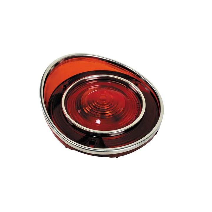 1971-1973 Corvette C3 Tail Light & Back-Up Lens Kit W/Gaskets & Screws - 4Pc