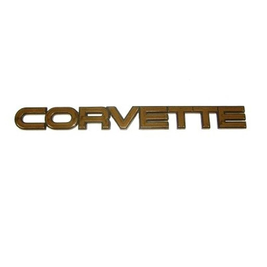 1984-1990 Corvette C4 Emblem/Letter Set - Gold