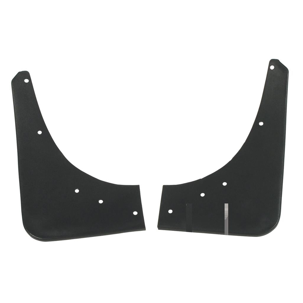 1984-1990 Corvette C4 Splash Guards, Front - Black