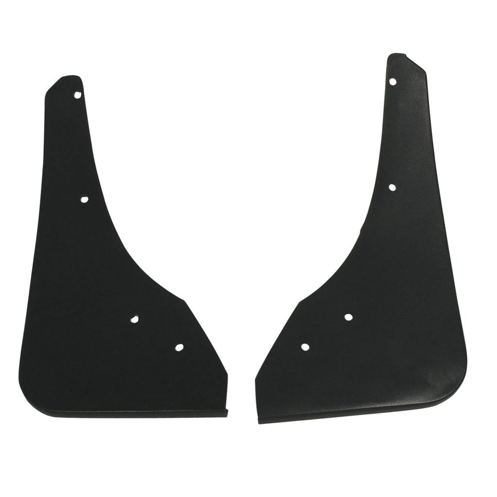 1991-1996 Corvette C4 Splash Guards, Front - Black