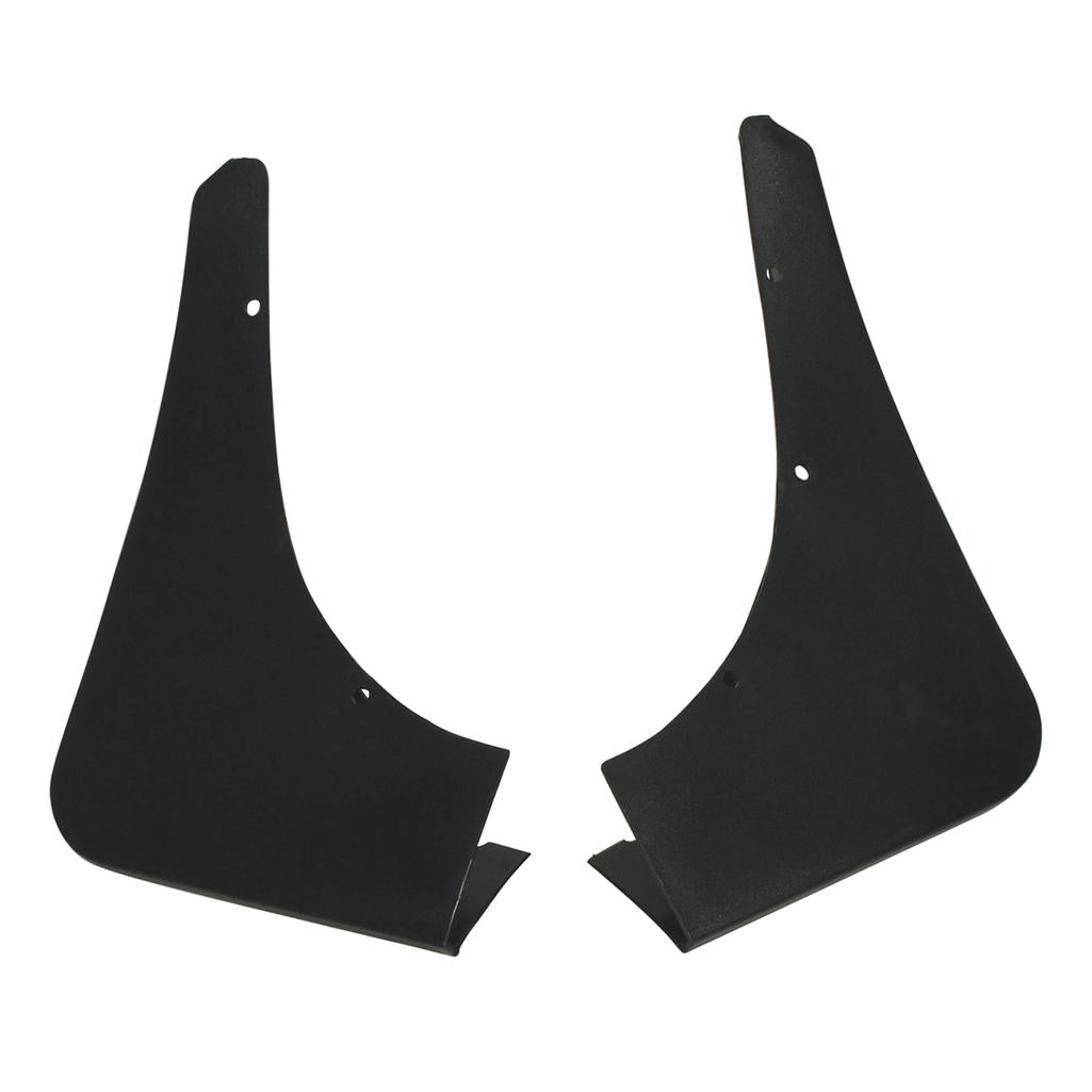 1991-1996 Corvette C4 Splash Guards, Rear - Black