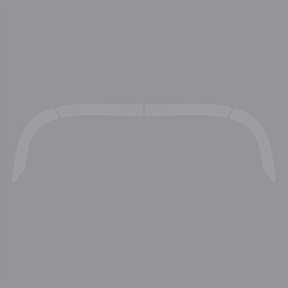 C1 1956-1962 Chevrolet Corvette Soft Top Deck Lid Protection Film - Clear