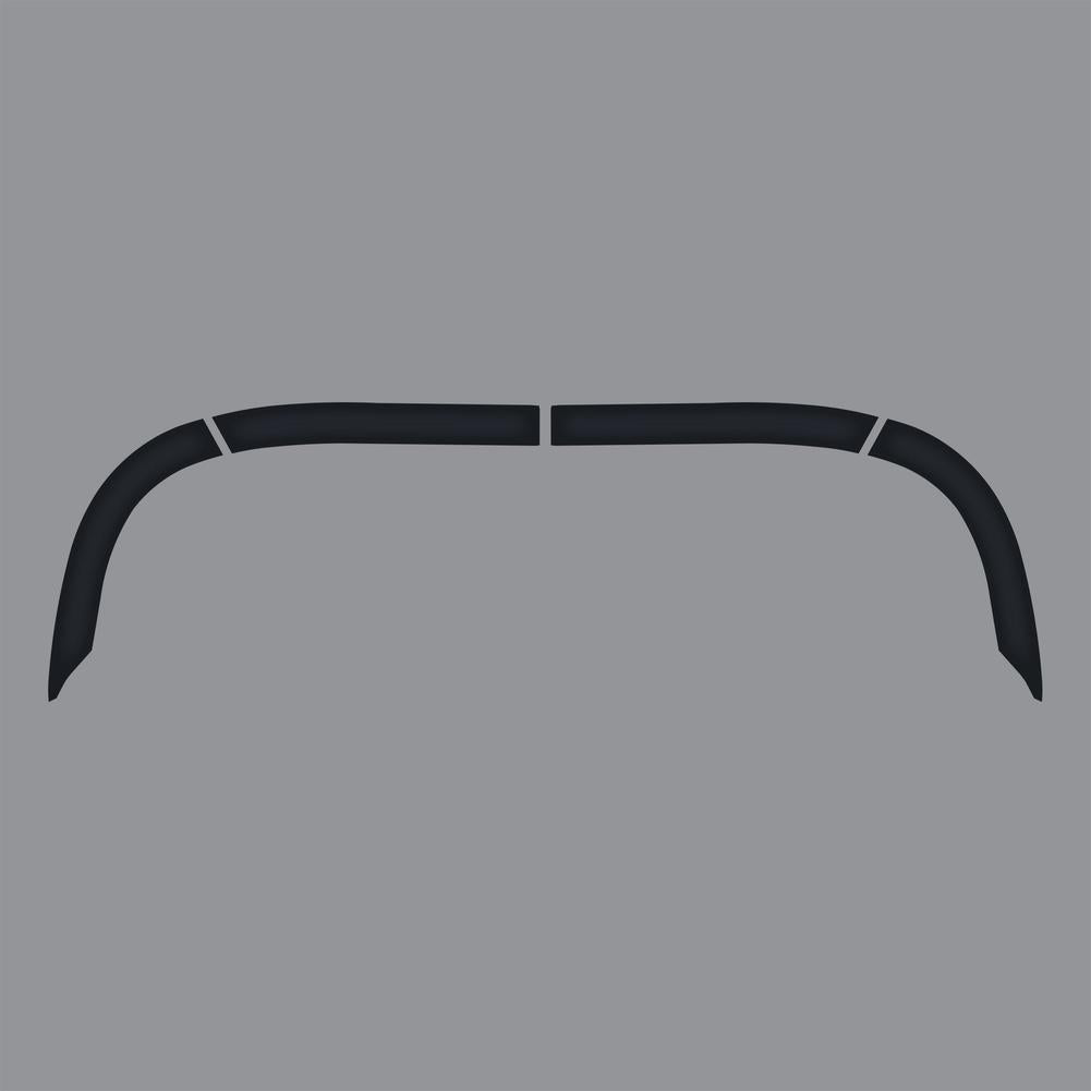 C1 1956-1962 Chevrolet Corvette Soft Top Deck Lid Protection Film - Smoke