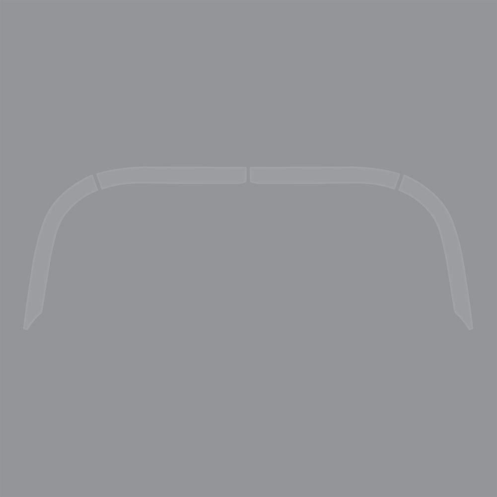 C1 1956-1962 Chevrolet Corvette Hard Top Deck Lid Protection Film - Clear