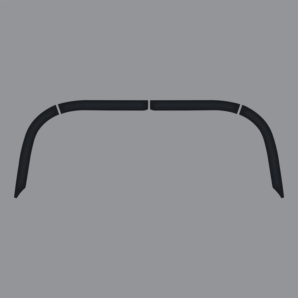 C1 1956-1962 Chevrolet Corvette Hard Top Deck Lid Protection Film - Smoke
