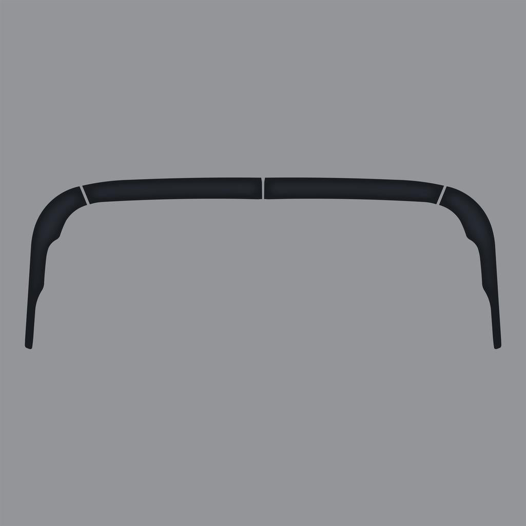 1986-1996 Corvette C4 Soft Top Deck Lid Protection Film - Smoke