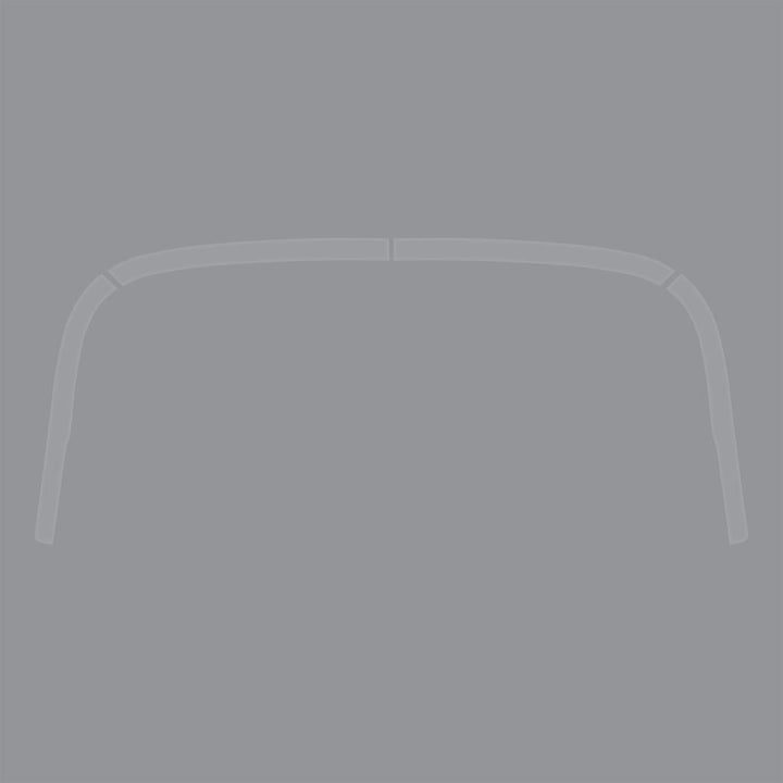 1986-1996 Corvette C4 Hard Top Deck Lid Protection Film - Clear