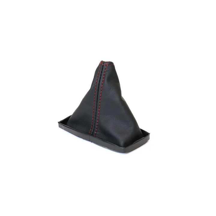 1968-1976 Corvette C3 Leather Shift Boot - Black W/Colored Stitching