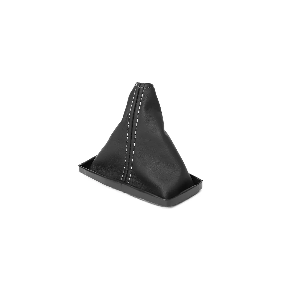 1968-1976 Corvette C3 Leather Shift Boot - Black W/Colored Stitching