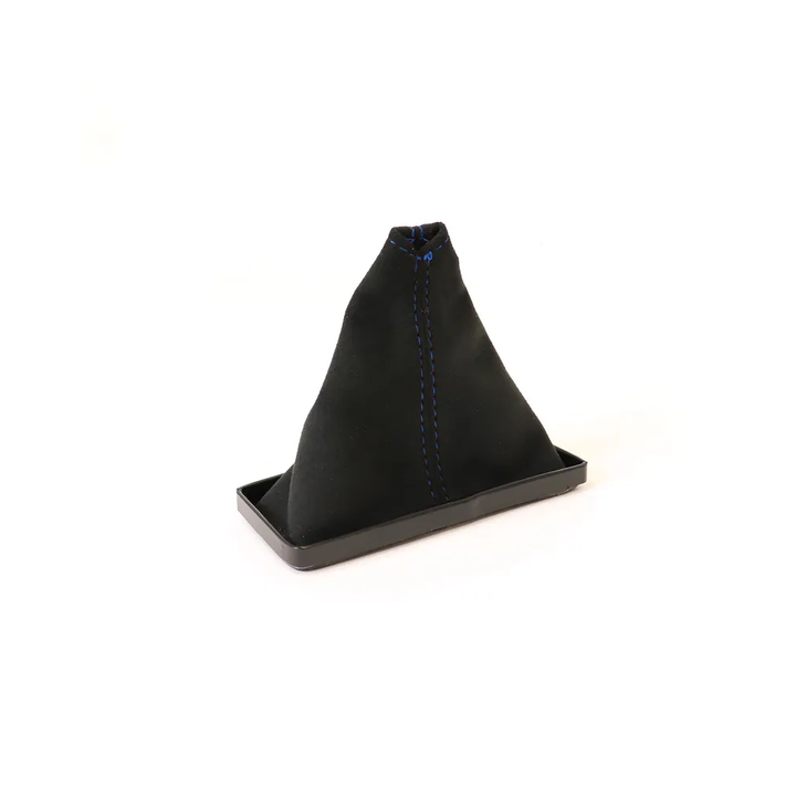 1968-1976 Corvette C3 Suede Shift Boot - Black W/Colored Stitching