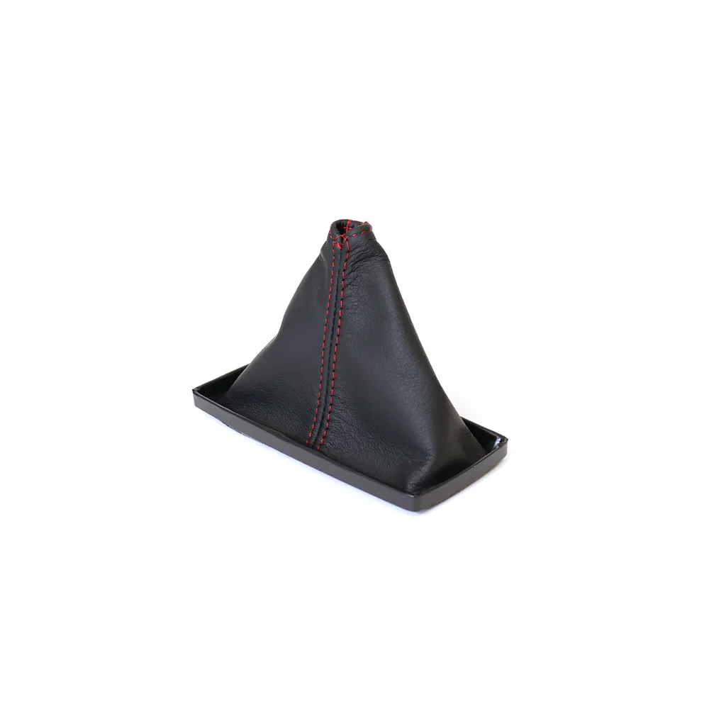 1977-1982 Corvette C3 Leather Shift Boot - Black W/Colored Stitching