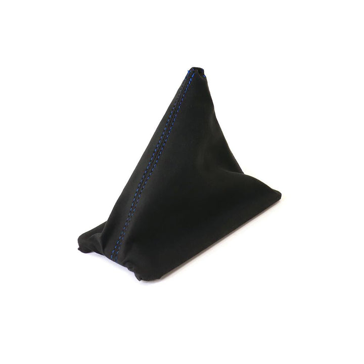 1984-1985 Corvette C4 Suede Shift Boot - Black W/Blue Stitching - Manual W/Electronic Overdrive