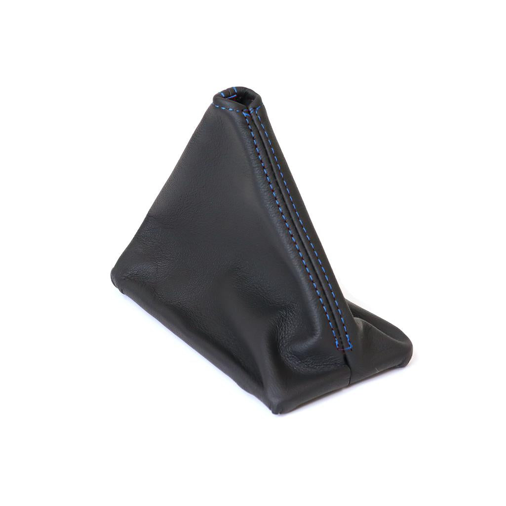 1984-1988 Corvette C4 Leather Shift Boot - Black W/Blue Stitching - Manual Transmission