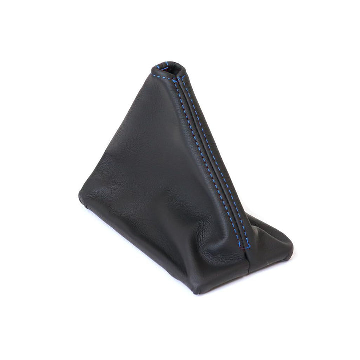 1984-1988 Corvette C4 Leather Shift Boot - Black W/Blue Stitching - Manual Transmission