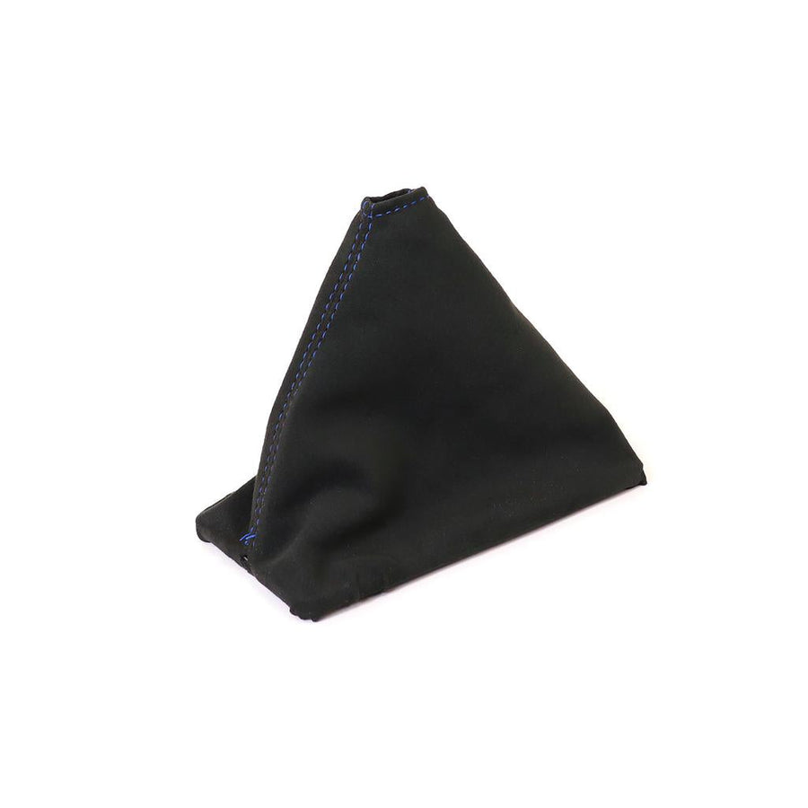 1984-1988 Corvette C4 Suede Shift Boot - Black W/Blue Stitching - Manual Transmission