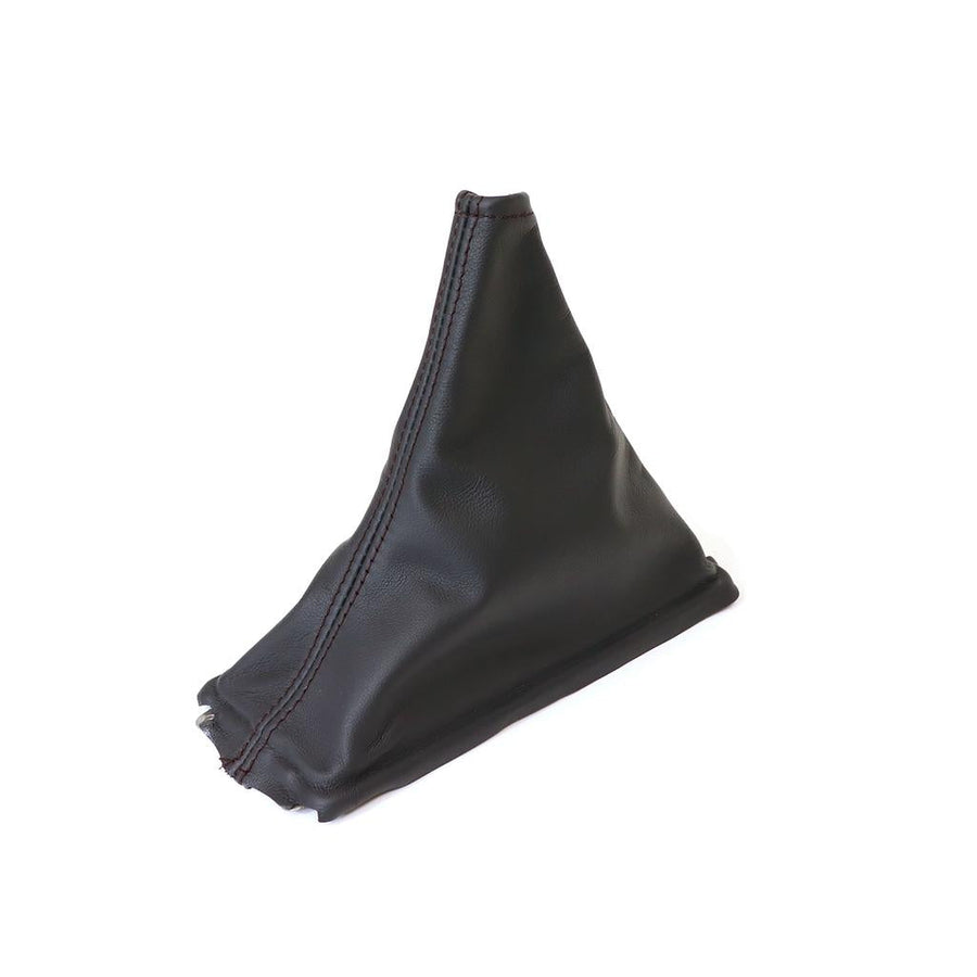 1989-1996 Corvette C4 Leather Shift Boot - Black W/Black Stitching - Manual Transmission
