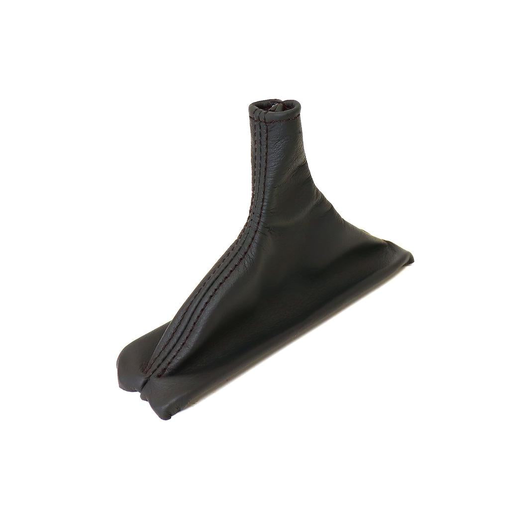 1990-1996 Corvette C4 Leather Shift Boot - Black W/Black Stitching - Automatic Transmission