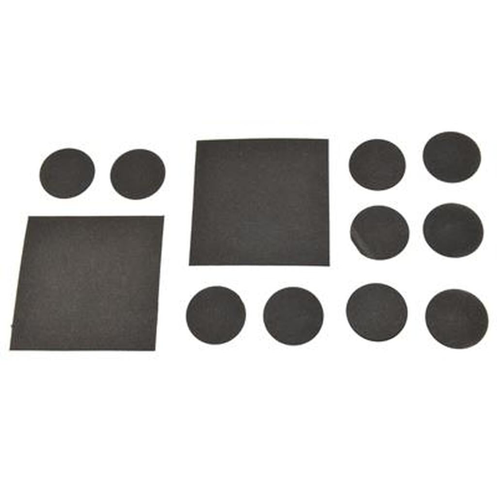 1956-1962 Corvette C1 Door Bolt Access Hole Cover Kit - Inner