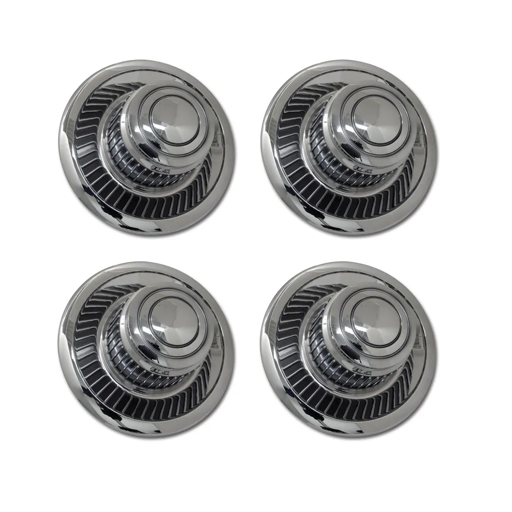 1968-1982 Corvette C3 Rally Wheel Replacement Hubcap Set - 4pc