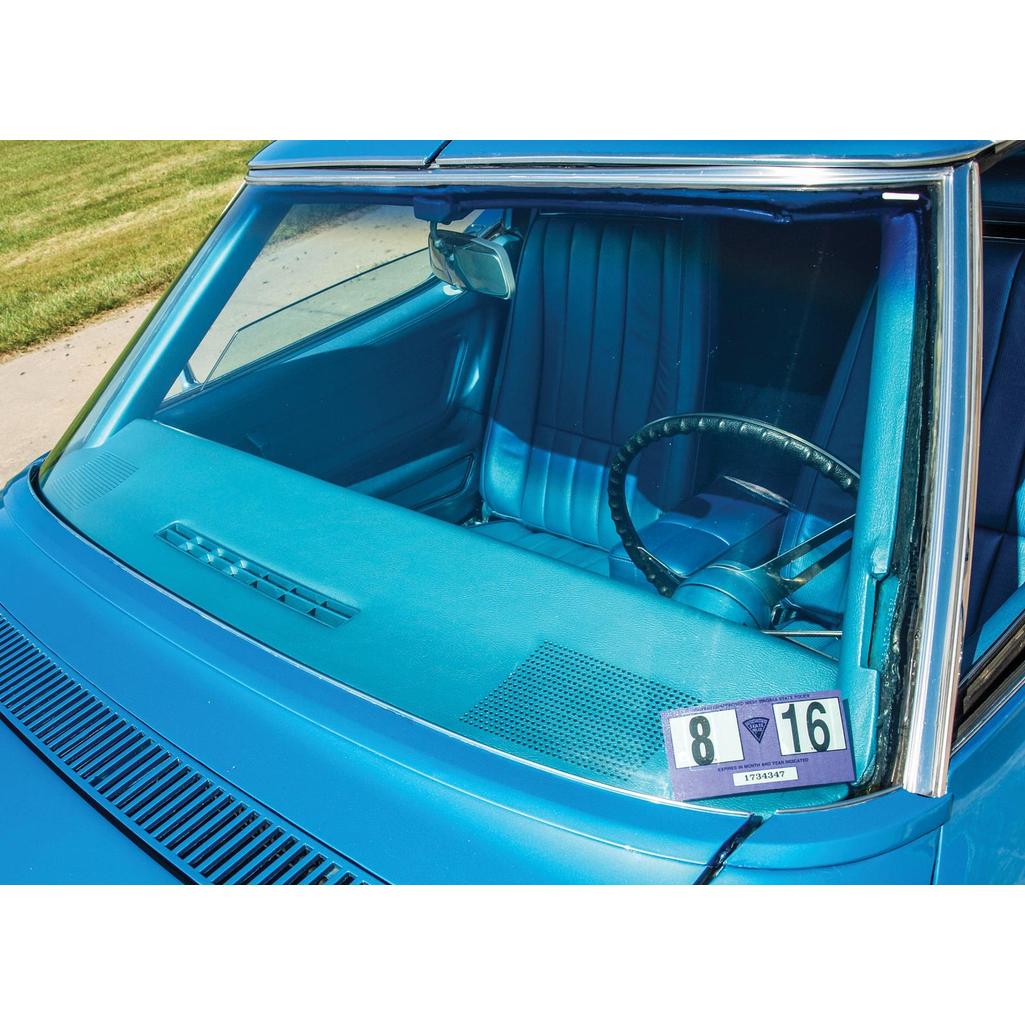 1968-1972 Corvette C3 Windshield W/Soft Ray Green Tint & Shade Band