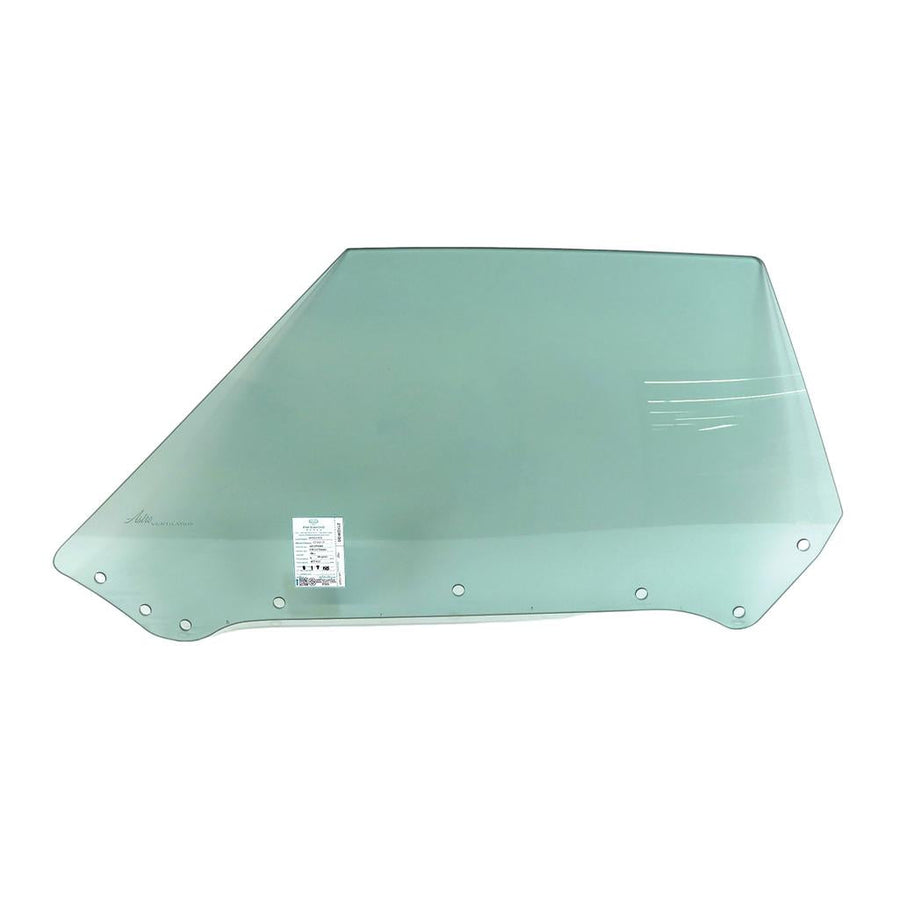 1968-1969 Corvette C3 Convertible Door Glass - Green Tint, LH - 68-69E - Soft Ray Green Tint