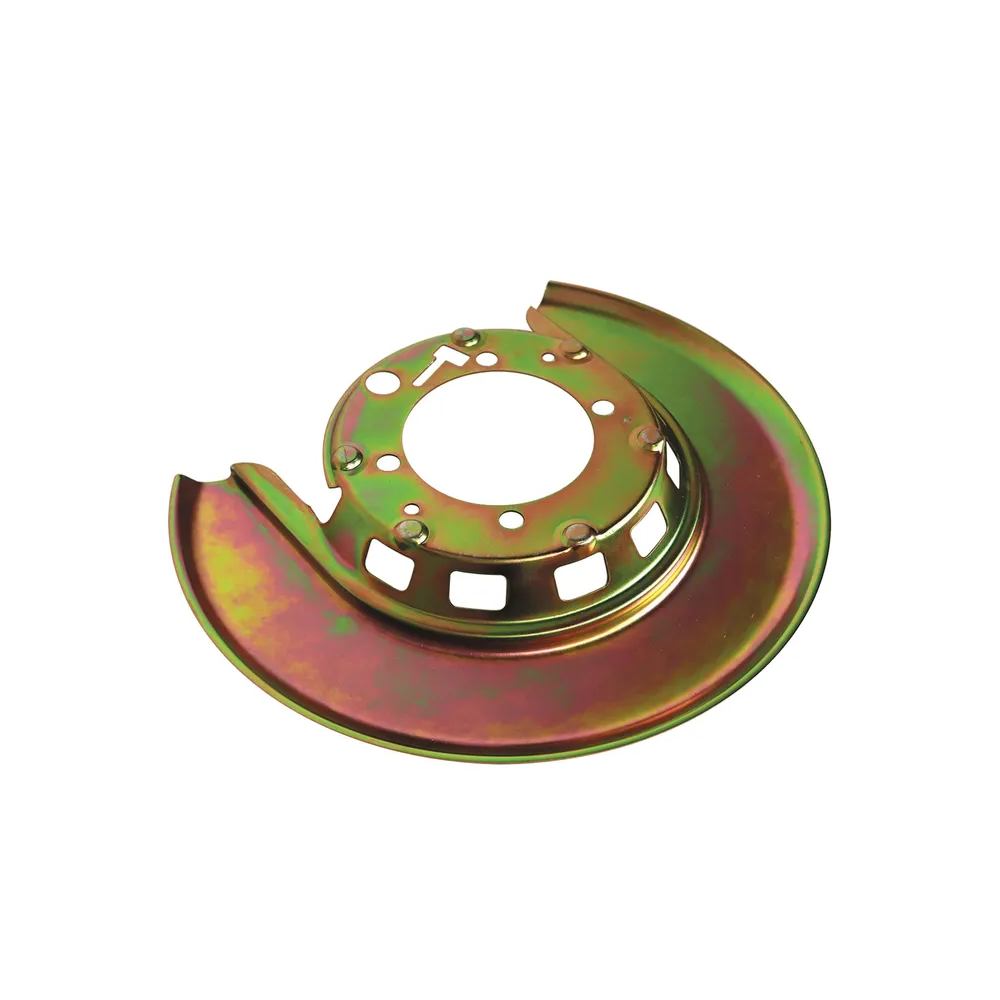 C3 1976-1982 Corvette Rear Backing Plate Shield - Gold - Left Hand