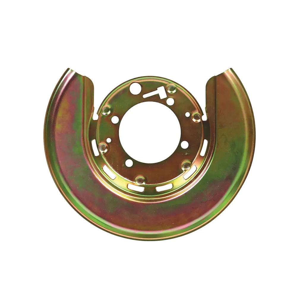 1976-1982 Corvette C3 Rear Backing Plate Shield - Gold - Left Hand