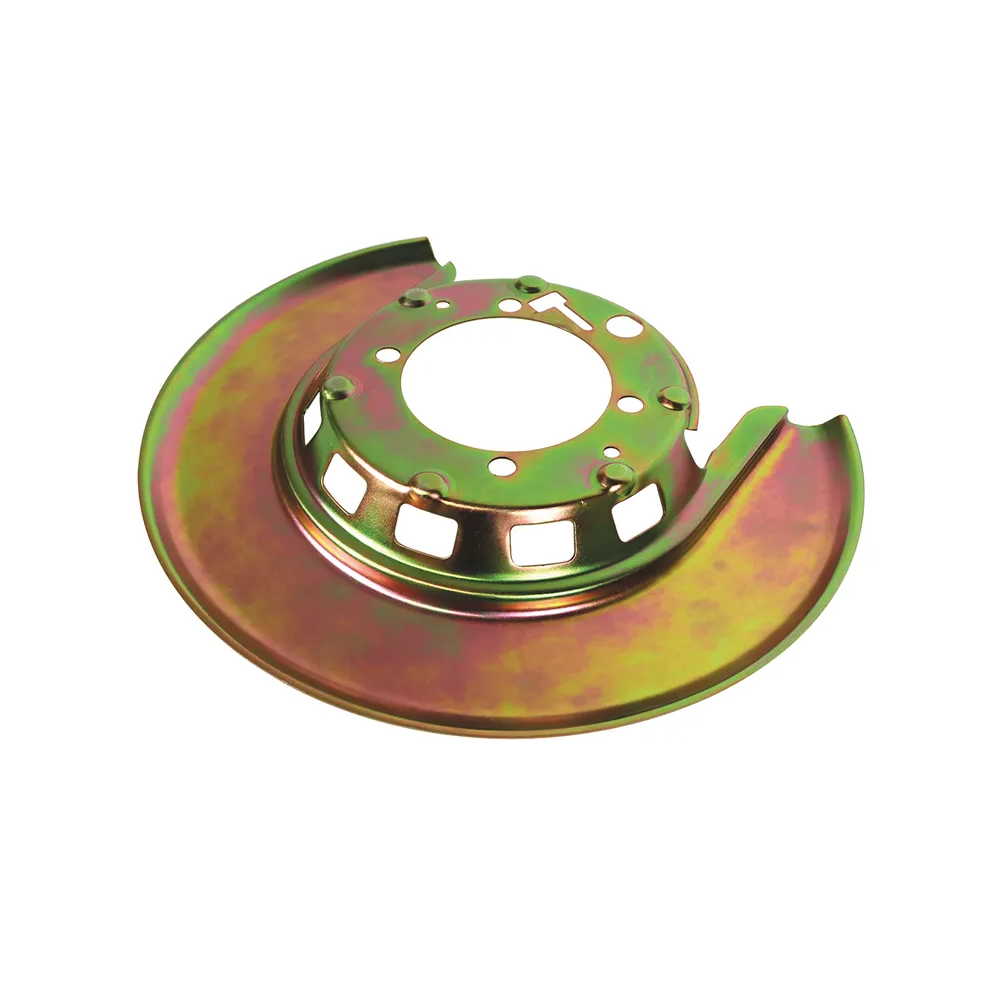 1976-1982 Corvette C3 Rear Backing Plate Shield - Gold - Right Hand